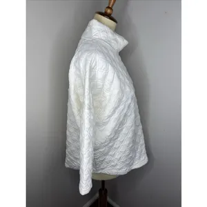 Tuckernuck Quilted Ally Swing White Sweatshirt Size M/L thumbnail 5