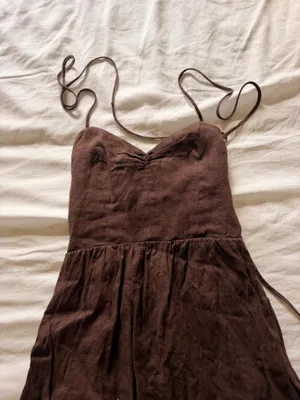 Reformation Linen Midi Dress thumbnail 3