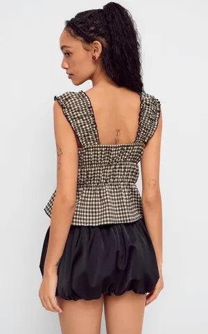 Cider Gingham Tank thumbnail 2