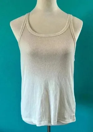 New with tags aerie ombré tan ribbed tank top in size xs thumbnail 1