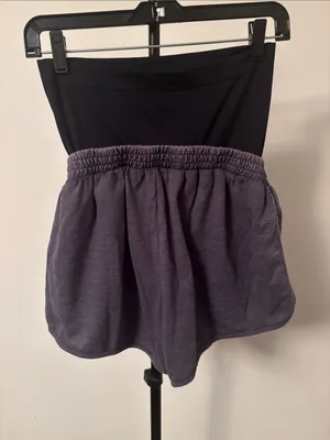 a:glow Grey Drawstring Athletic Shorts Gray Size undefined thumbnail 3