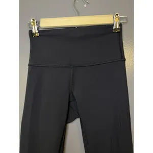 Lululemon Leggings Womens 2 Black High Rise Ankle Yoga Pants Stretch Athletic thumbnail 7