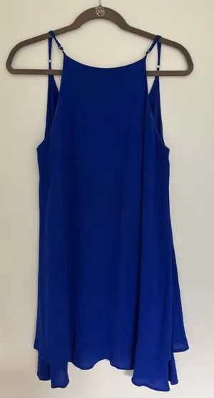 Lulus Blue Dress thumbnail 1