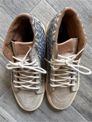 VANS Sk8-Hi Reissue Mens 8 Women's 9.5 California Italian Weave Chakana Tribal thumbnail 4