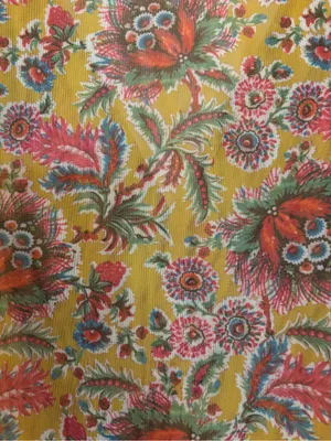 Anthropologie Gretchen Romantic Floral Smocked Blouse sz M thumbnail 5