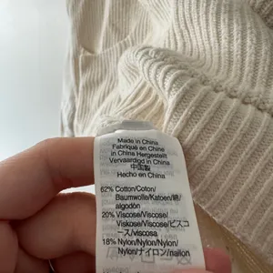 Madewell Bright‎ Ivory Knit Patch Pocket Pullover Sweater J8782 thumbnail 8