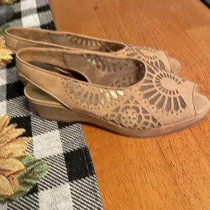 Via Spiga genuine leather made in Italy sandals thumbnail 4