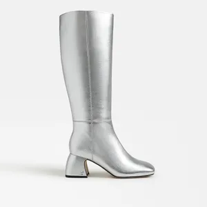 Circus by Sam Edelman Oaklyn Wide Calf Womens Boots Soft Silver 6 thumbnail 8