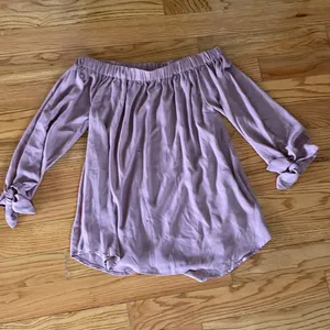 Wishlist Mauve Off The Shoulder Smock Dress Size L thumbnail 4