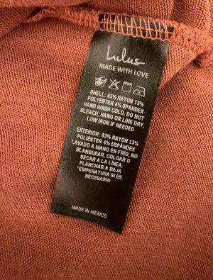 Lulus Sabriel Rust Orange Off-the-Shoulder Long Sleeve Top - Womens Size L thumbnail 8