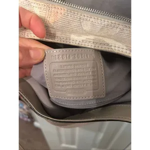 Coach MEDIUM F19193 Vintage Soho Lynn Gray Multicolor Signature C Canvas Hobo thumbnail 6