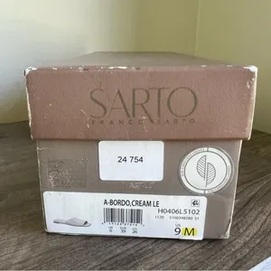 Sarto by Franco Sarto NEW Women's Bordo Cream Slide Size 9 SKU#24754 thumbnail 3