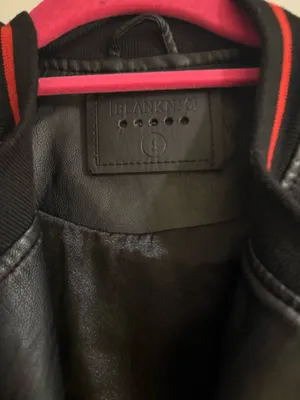 BLANKNYC Jacket Leather Black Small Women’s Faux thumbnail 2