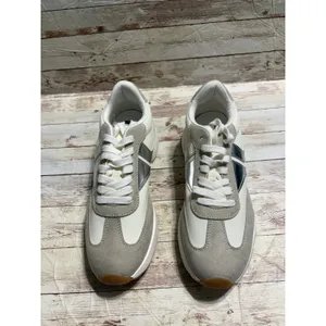 Steve Madden Kendrix Athetic-Fit Jogger Sneakers Women's SZ 11 Silver Taupe NWT thumbnail 2