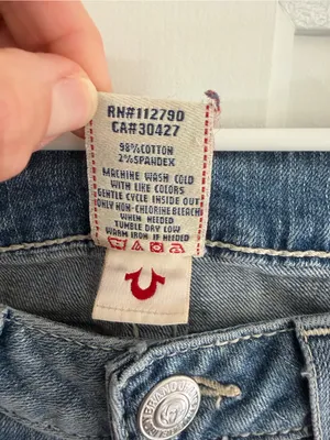 True Religion World Tour‎ Rainbow Stitch Bootcut Jeans 28 Y2K thumbnail 4