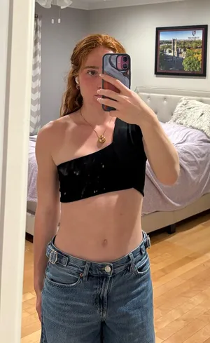 Black Edikted Crop Top thumbnail 1
