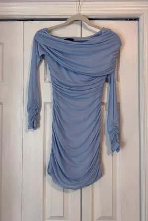 NWOT Vici Blue Mini Dress thumbnail 1