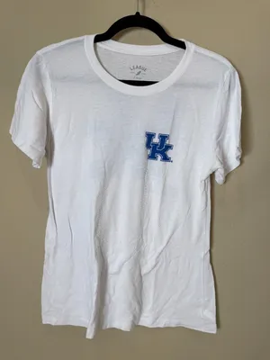 UK Wildcats University of Kentucky Logo Round Neck Tee T Shirt Top Size Large thumbnail 2