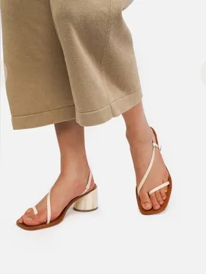 LOQ Carmen Bombón Snake Sandals EU 39 US 8.5 Made in Spain $395 Retail thumbnail 3