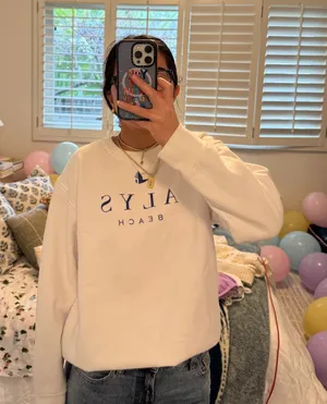 Alys Beach Crewneck White Size XXS thumbnail 1