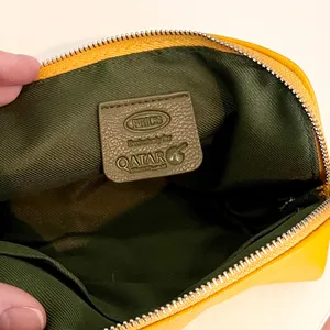 Bric’s Mustard Yellow Saffiano Makeup Toiletry Bag thumbnail 8