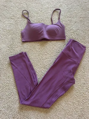Lululemon light purple set thumbnail 1