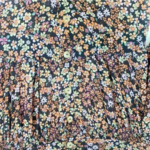 Free People Bonnie Floral Chiffon Mini Dress Size XS thumbnail 13
