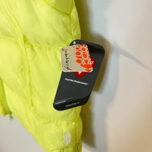 FREE PEOPLE In A Bubble Puffer Vest in Sour Citrus Size Small thumbnail 4