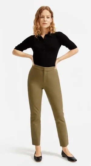 ✨The Fixed-Waist Stretch Cotton Pant✨ thumbnail 1