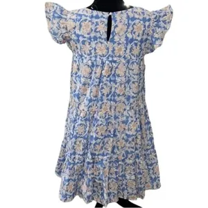 Love Colette Floral Print Cotton Mini Dress(Size Small) thumbnail 3