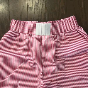 Cider Pink and White Striped Casual Pants thumbnail 2