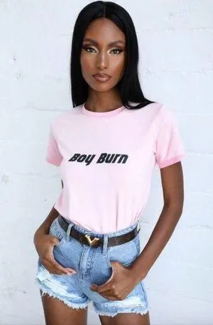 Tiger Mist Boy Burn Graphic Top thumbnail 5