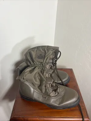 Coach Combat Boots Lace Up Size 5.5 Sage Green thumbnail 2