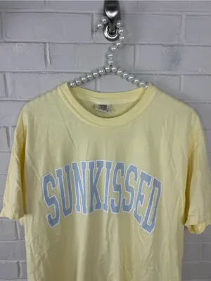 Sunkissed Coconut Yellow Logo Tee Size L Size L thumbnail 2