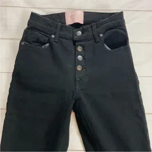 Revice Black Button Fly Jeans thumbnail 4
