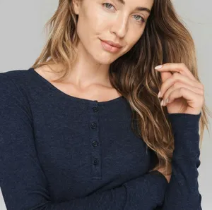 Women's Downtime Henley Size M thumbnail 2