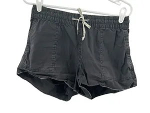 Vuori rip stop charcoal M Cargo Shorts with Elastic Waistband casual drawstring thumbnail 1