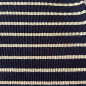 Lauren Ralph Lauren‎ Striped Turtleneck Sweater Small Black Gold Ribbed Knit thumbnail 3