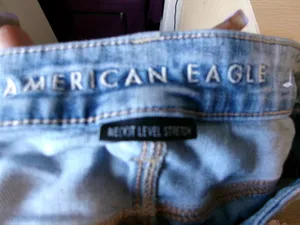 American Eagle Outfitters next level stretch jegging jeans in blue size 8. thumbnail 9