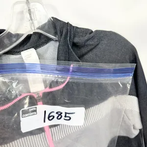 Fabletics XL Seamless Jacket Tory Cropped Gray Pink Full Zip‎ Athletic 1685 thumbnail 10