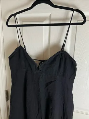 Free People Black Sleeveless Dress/Tunic - Size Large thumbnail 5