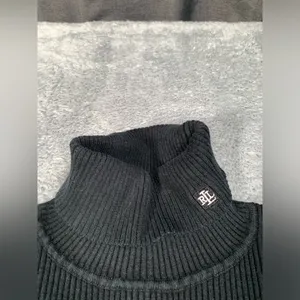 Lauren Ralph Lauren Black Turtleneck Sweater medium thumbnail 4