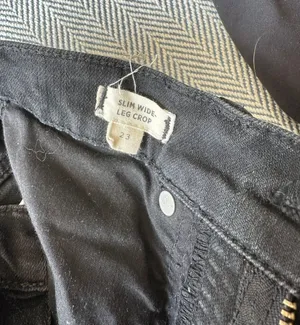 Madewell Maxwell Black Jeans thumbnail 5