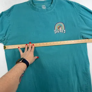 Buc-ee's XL Long Sleeve T-Shirt Teal Love Buc-ee's Rainbow Floral Graphic Tee thumbnail 7