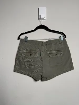 Y2K Grunge 2000s Green Cargo Short Shorts thumbnail 3
