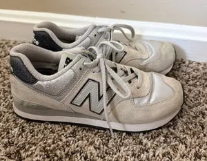 New Balance 574 v2 Gray and Black Sneakers thumbnail 1