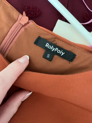 Roly Poly Dress Brown thumbnail 3