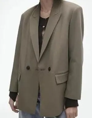 Zara Charcoal Gray Jacket thumbnail 1