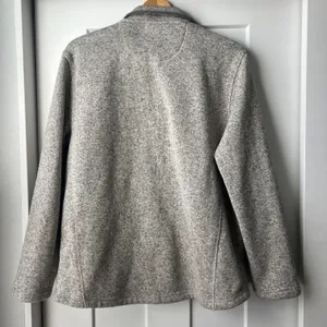 L. L. Bean Tan Full Zip Fleece Jacket thumbnail 7