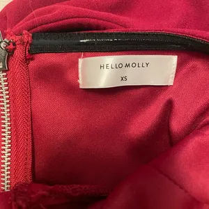 Hello Molly Burgundy One Shoulder Midi Dress thumbnail 8